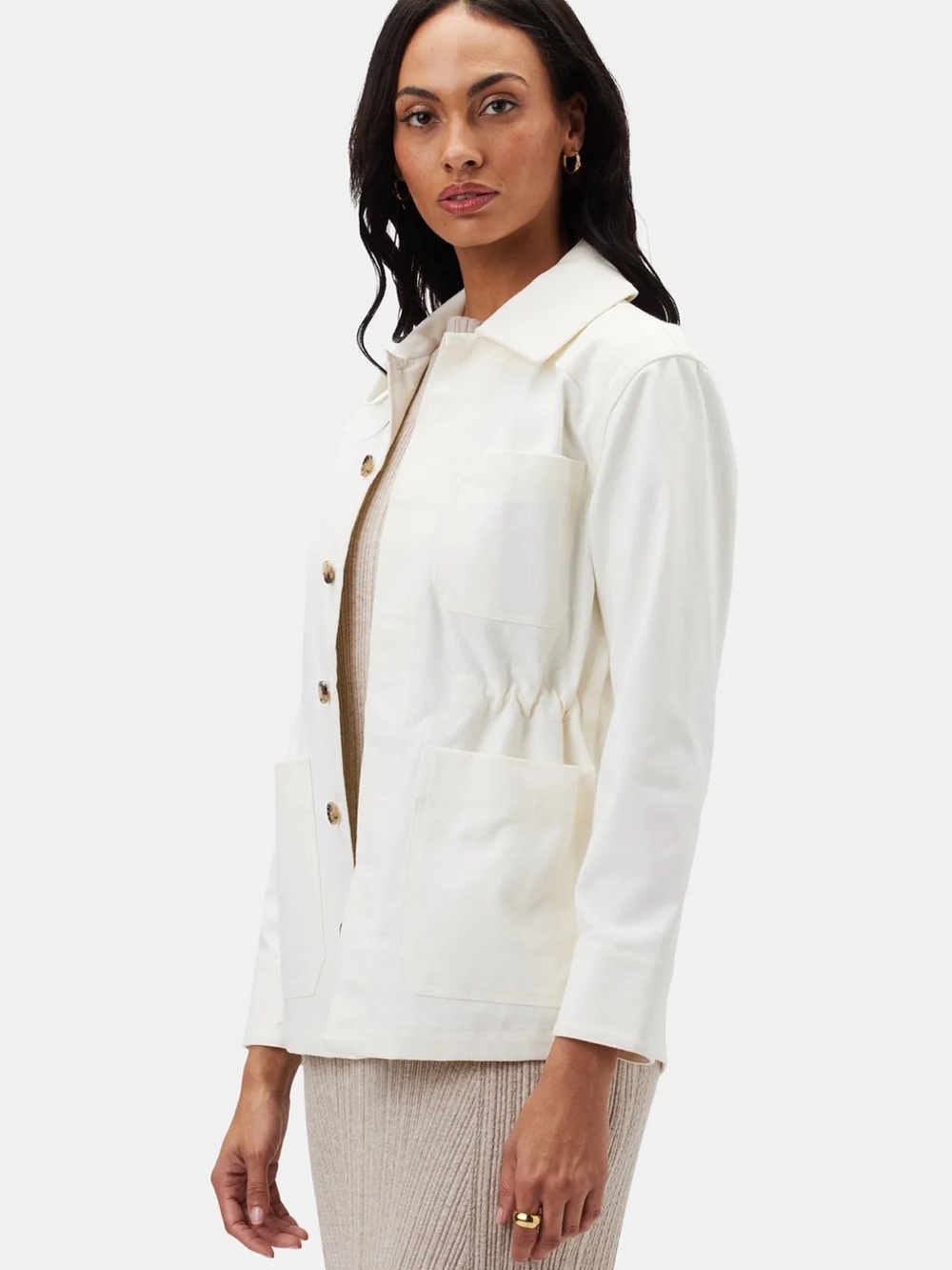 NWT Amour Vert Rylee Utility Jacket - Picture 2 of 4